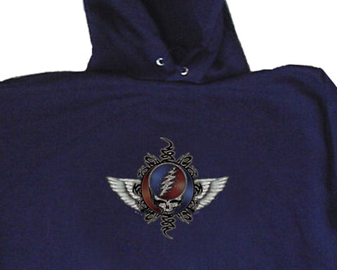 GD Wings navy hooded sweatshirt