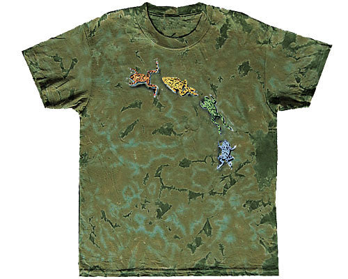 Tie-dye Frogs youth shirt