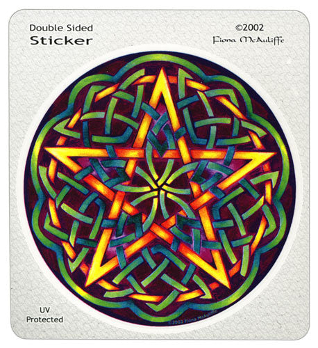 Celtic Pentagram decal