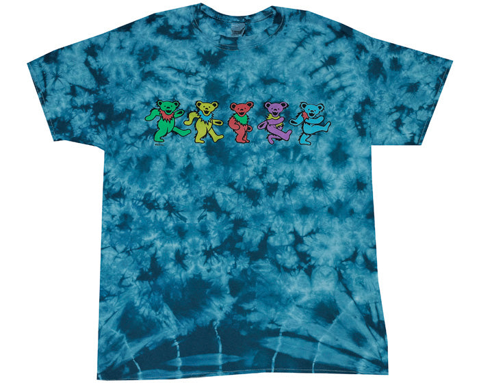 Dancing Bears tie-dye T-shirt