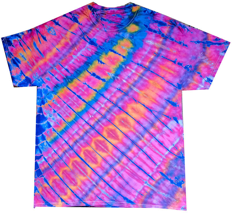 Diagonal 2 tie-dye T-shirt