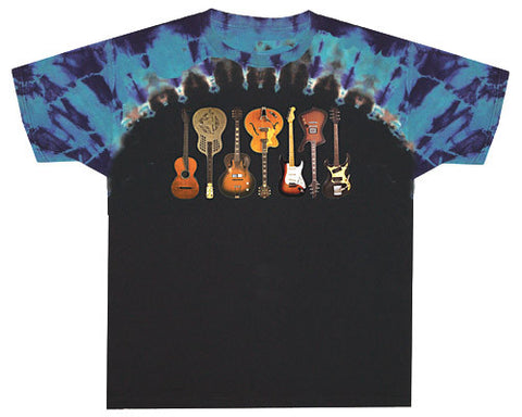 Guitars II tie-dye T-shirt