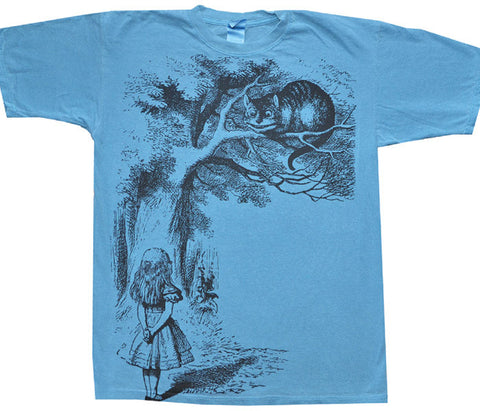 Alice And Cat blue T-shirt