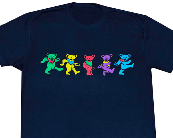 Dancing Bears navy T-shirt