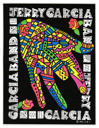 Mosaic Hand sticker