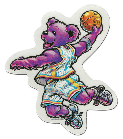 Sports Bear - Basketball die-cut decal