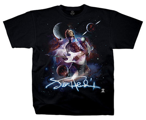 Hendrix Space black T-shirt - size XL