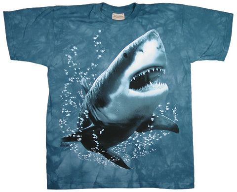 Great White Shark tie-dye - clearance YX
