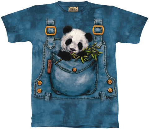 Pocket Panda tie-dye - YL