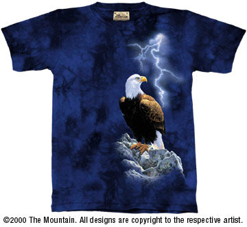 Majestic Eagle tie-dye T-shirt - stock L