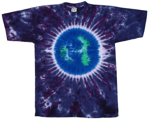 Earth tie-dye T-shirt