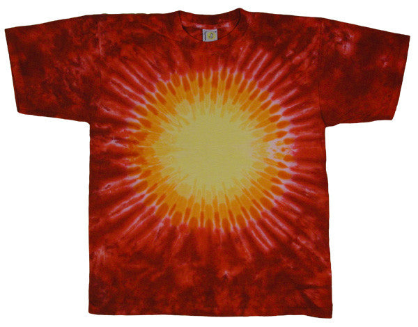Red Hot Sun tie-dye T-shirt