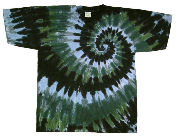 Spruce Spiral tie-dye T-shirt