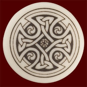 Celtic Cross Round Pendant