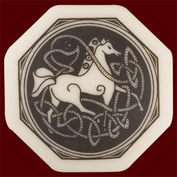 Horse Octagon Pendant